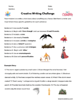 Creative Writing Challenge Beginner 2