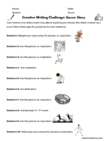 Creative Writing Challenge Soccer Story