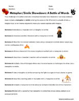 Metaphor Or- Simile Showdown A- Battle Of- Words 2