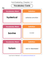 Tuck Vocab Cards Ch. 1-3