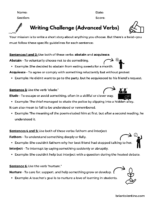 Verbs Challenge Advanced Edition 2
